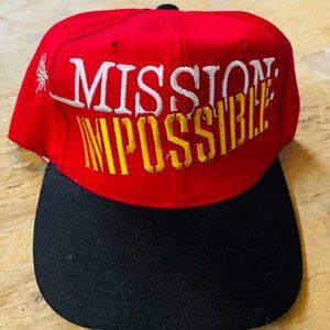 Vintage American Needle Mission: Impossible Movie Wool Authentic Snapback Hat